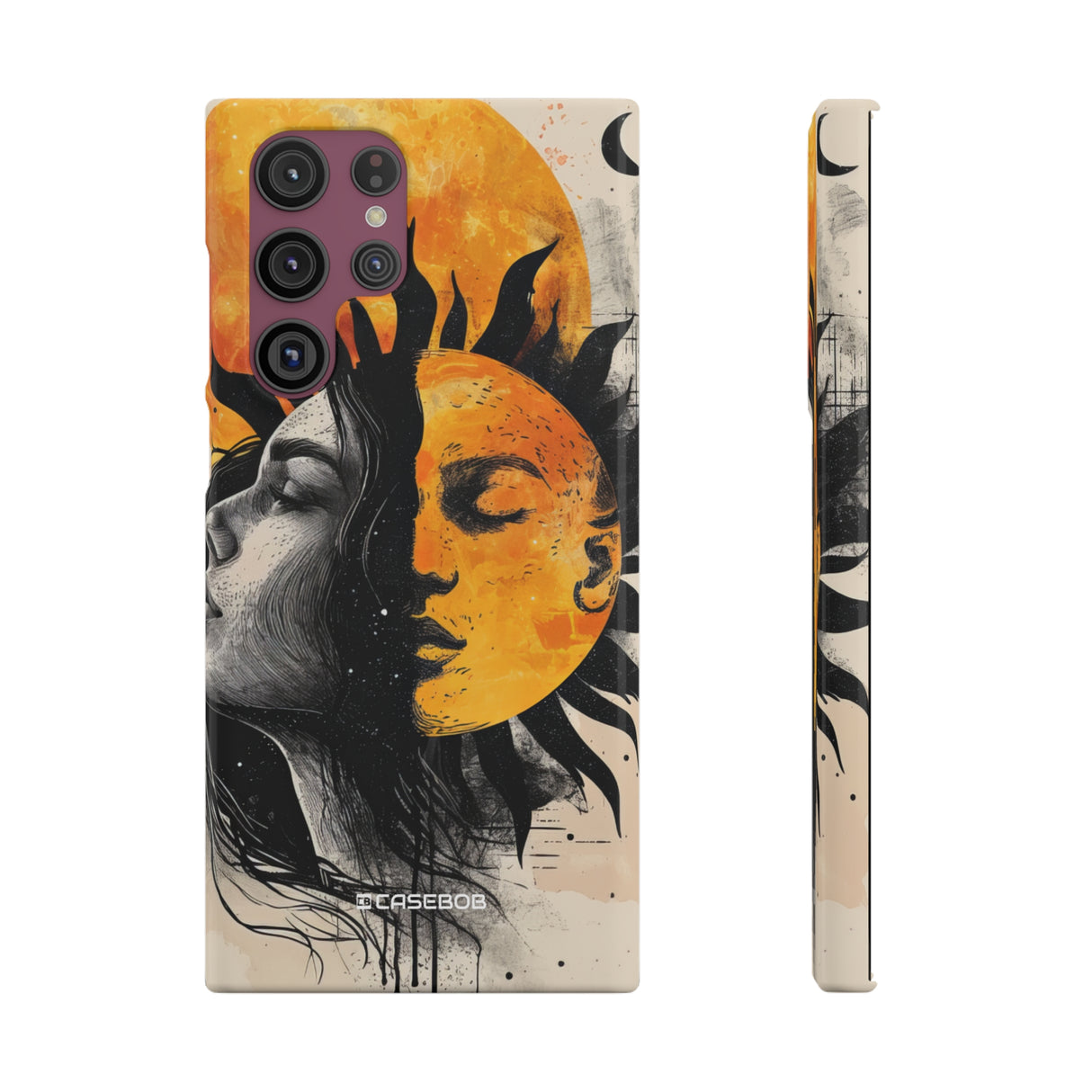 Sunlit Duality | Slim Phone Case for Samsung