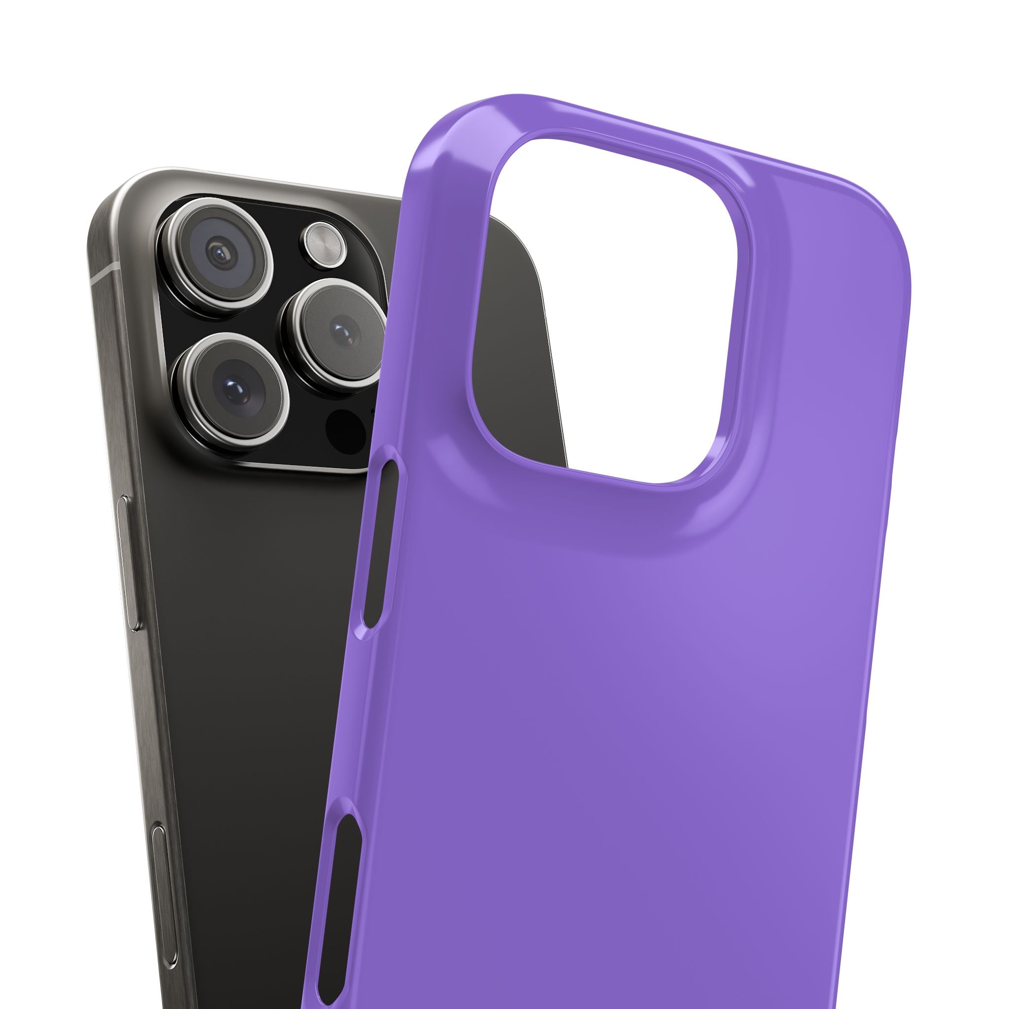 Medium Purple iPhone 16 - Slim Phone Case