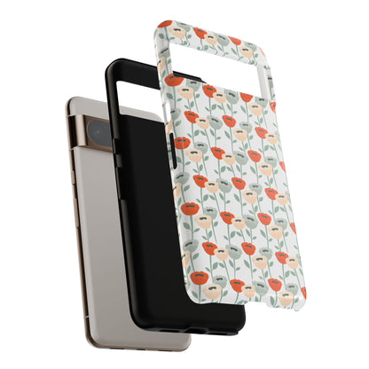 Minimalist Floral Elegance - Google Pixel Case
