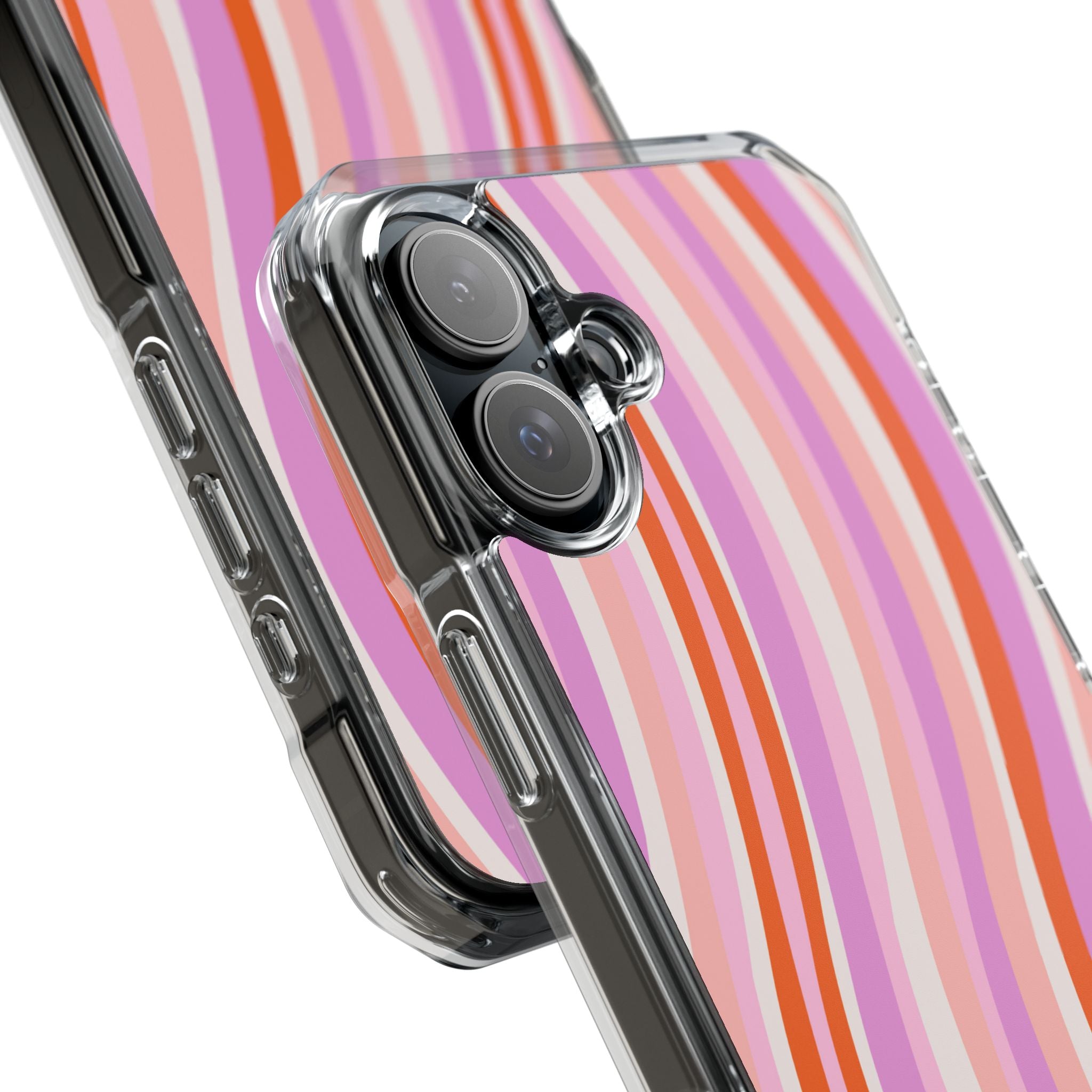 Vibrant Wave Symphony iPhone Case - Impact