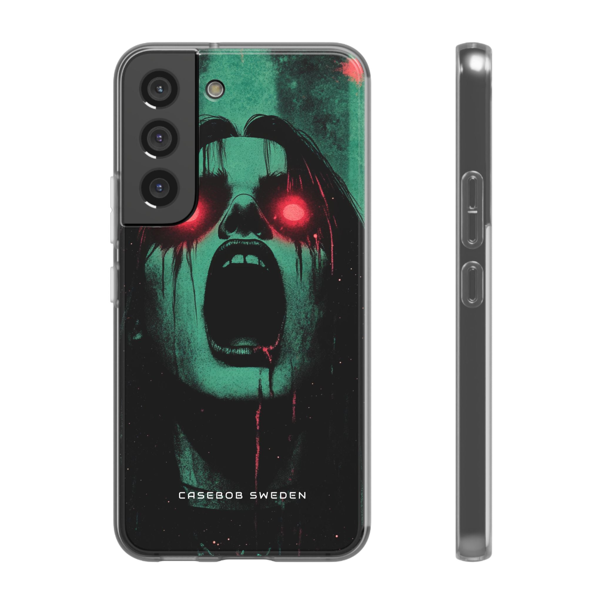 Haunting Glow of Gothic Eyes Samsung S22 - Flexi Phone Case