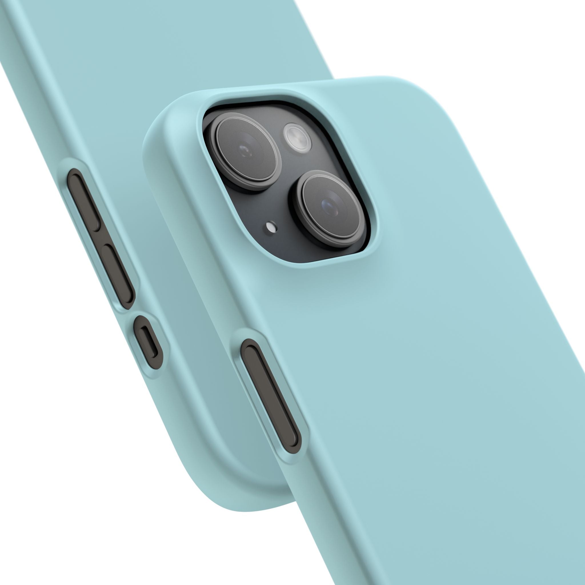 Powder Blue iPhone 15 - Slim Phone Case