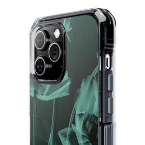 Botanical Transparency - Phone Case for iPhone (Clear Impact - Magnetic)