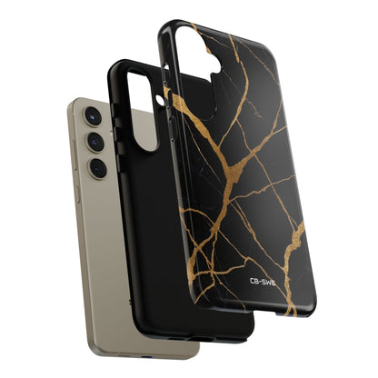 Golden Veins Twist - Samsung Case