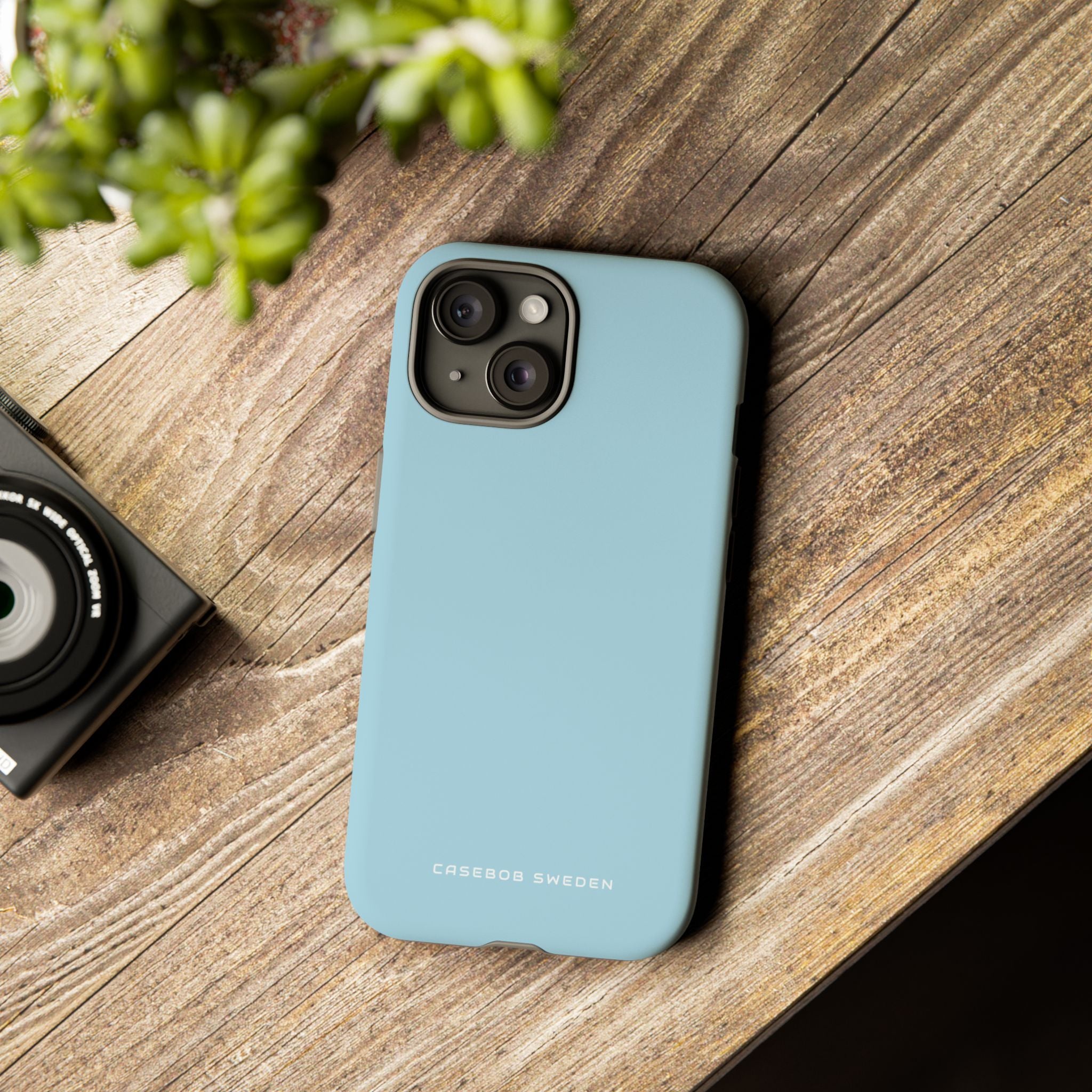 Light Blue iPhone 15 - Tough Phone Case