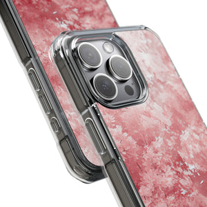 Pantone Rose  | Phone Case for iPhone (Clear Impact Case - Magnetic)