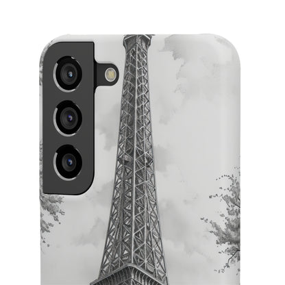 Parisian Monochrome Majesty | Slim Phone Case for Samsung