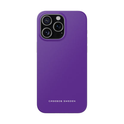 Rebecca Purple iPhone 15 - Flexi Phone Case