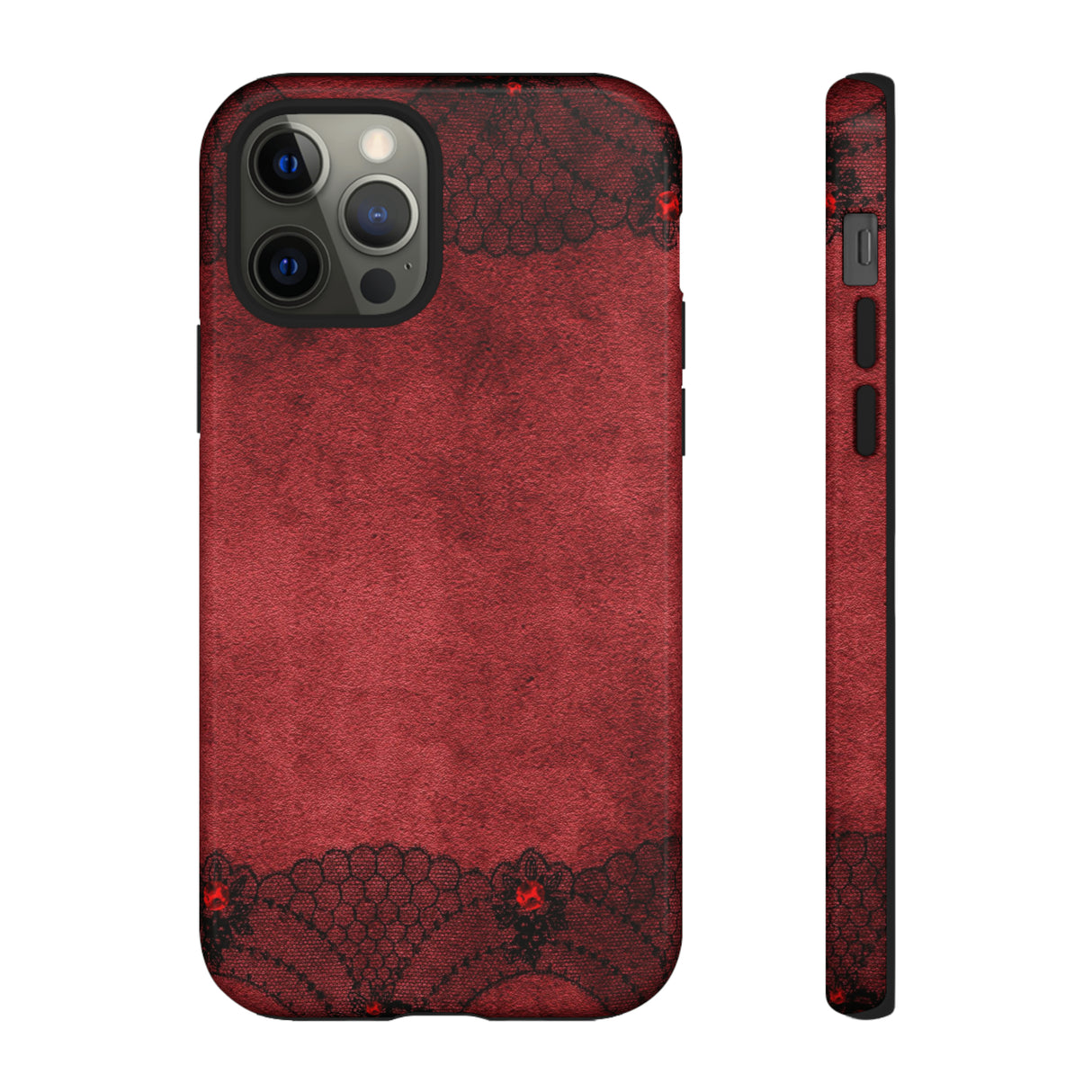 Flutterse Gothic Flower - Protective Phone Case