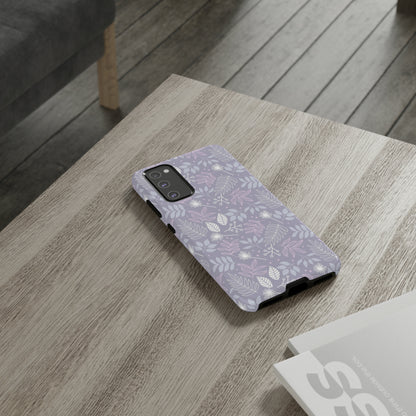 Purple Mona Leaf - Protective Phone Case