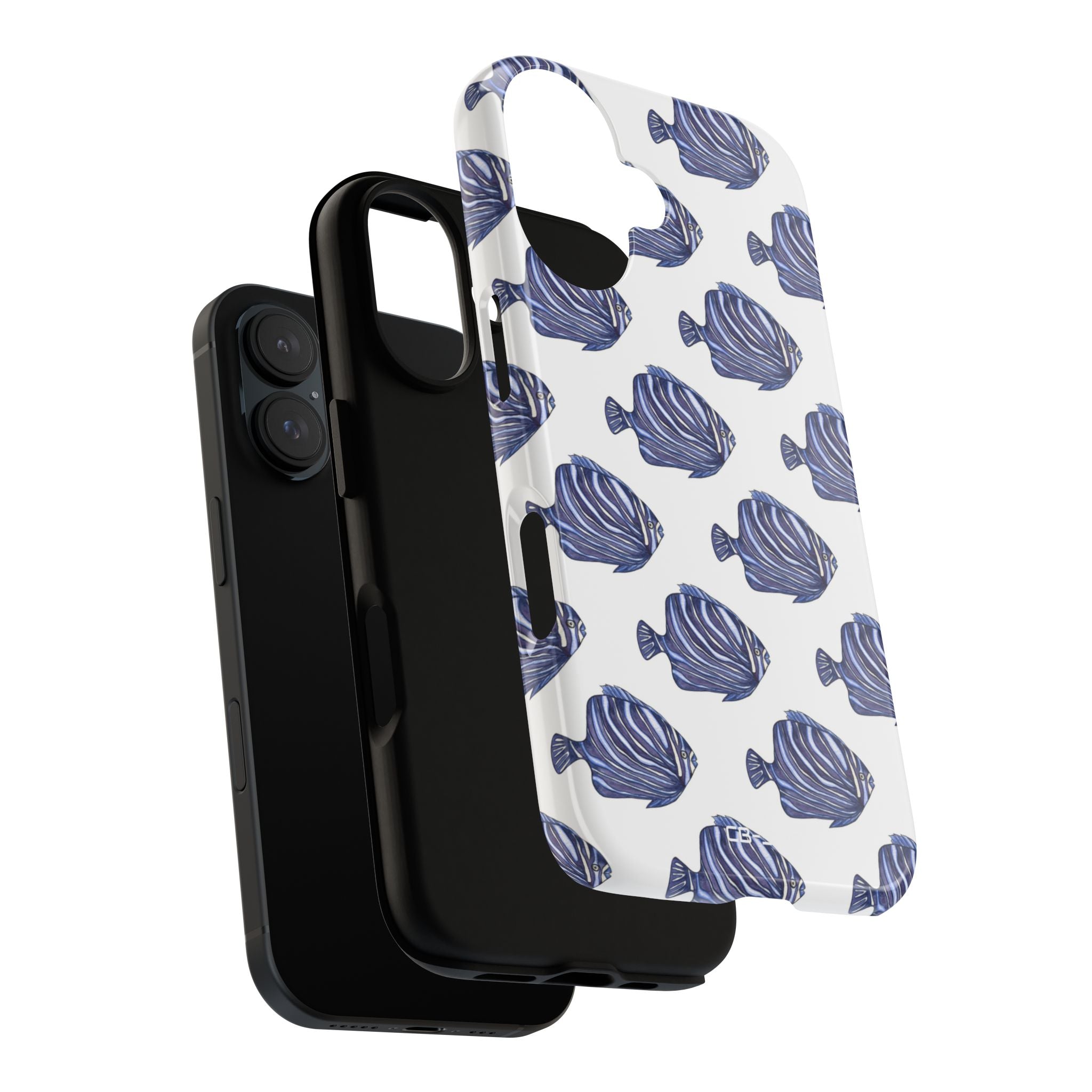 Swimmers Dance Gracefully - iPhone Case