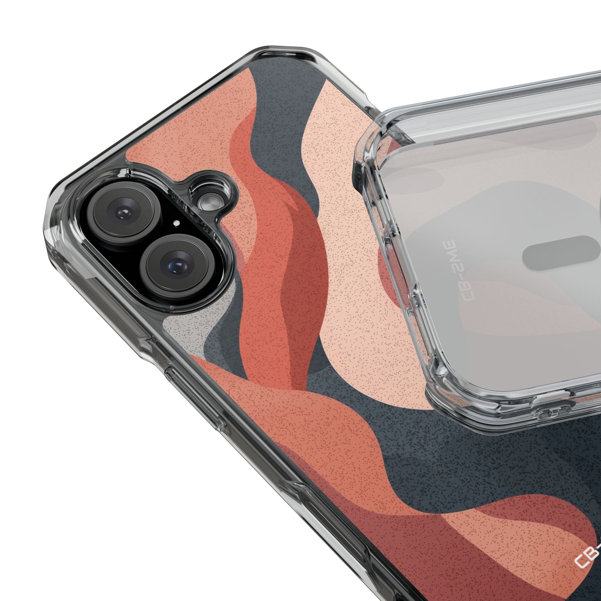 Flowing Earth Tones iPhone Case - Impact