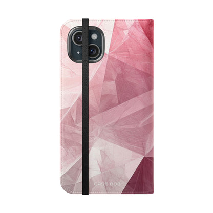 Fractured Crystal - iPhone 15 Plus Case - Wallet