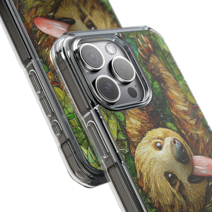 Sloth Hangs Playfully iPhone Case - Impact