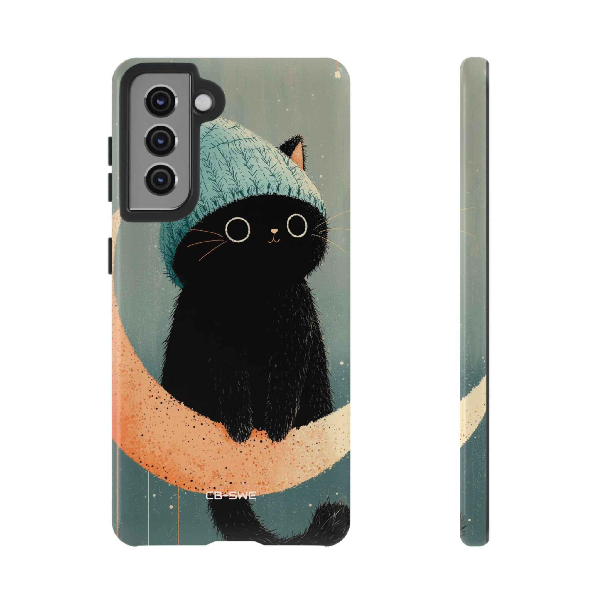 Cat Sits Dreaming - Samsung Case