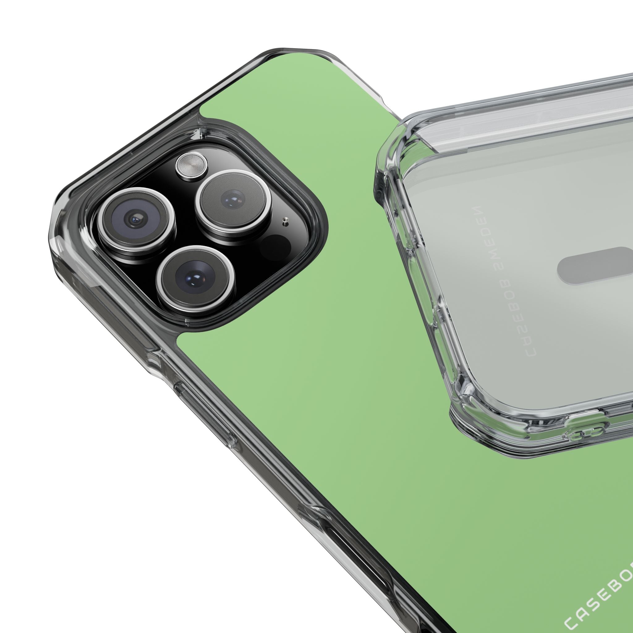 Pale Green iPhone 16 - Clear Impact Phone Case