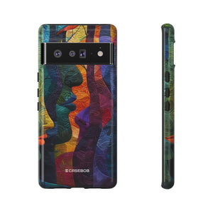 Interwoven Vibrance | Protective Phone Case for Google Pixel