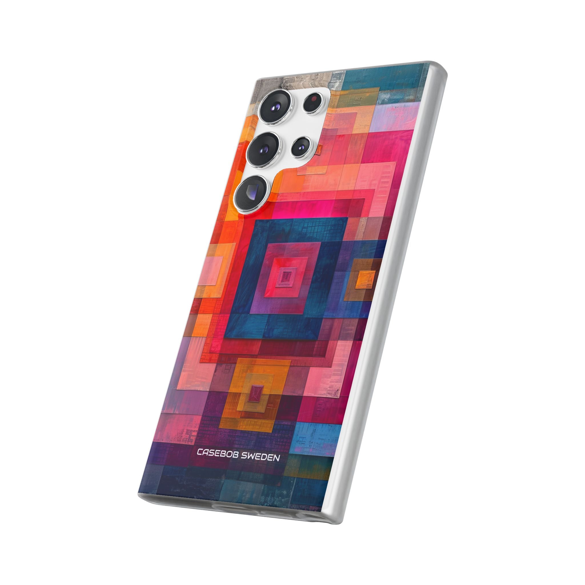 Vibrant Geometry - Flexi Samsung S23 Phone Case