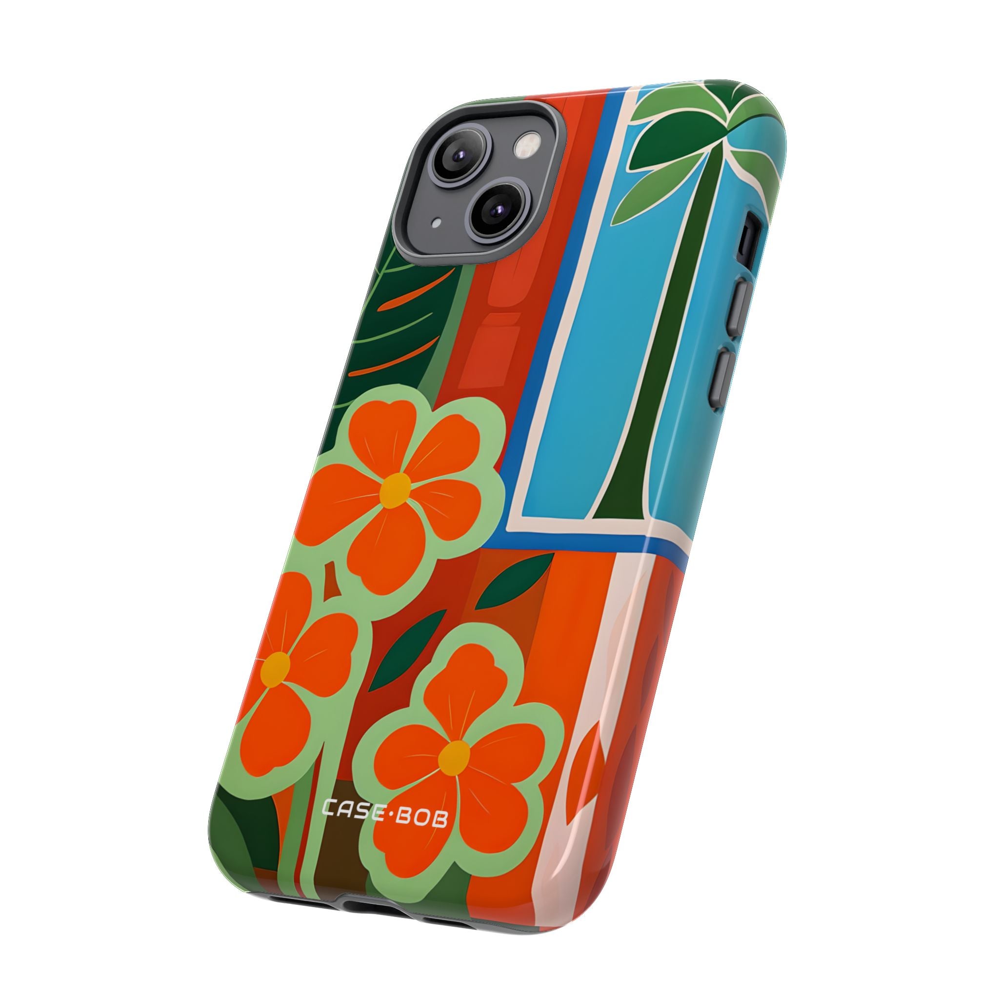 Orange Blossom Burst iPhone 14 Plus Case - Tough