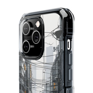 Urban Solitude - Phone Case for iPhone (Clear Impact - Magnetic)