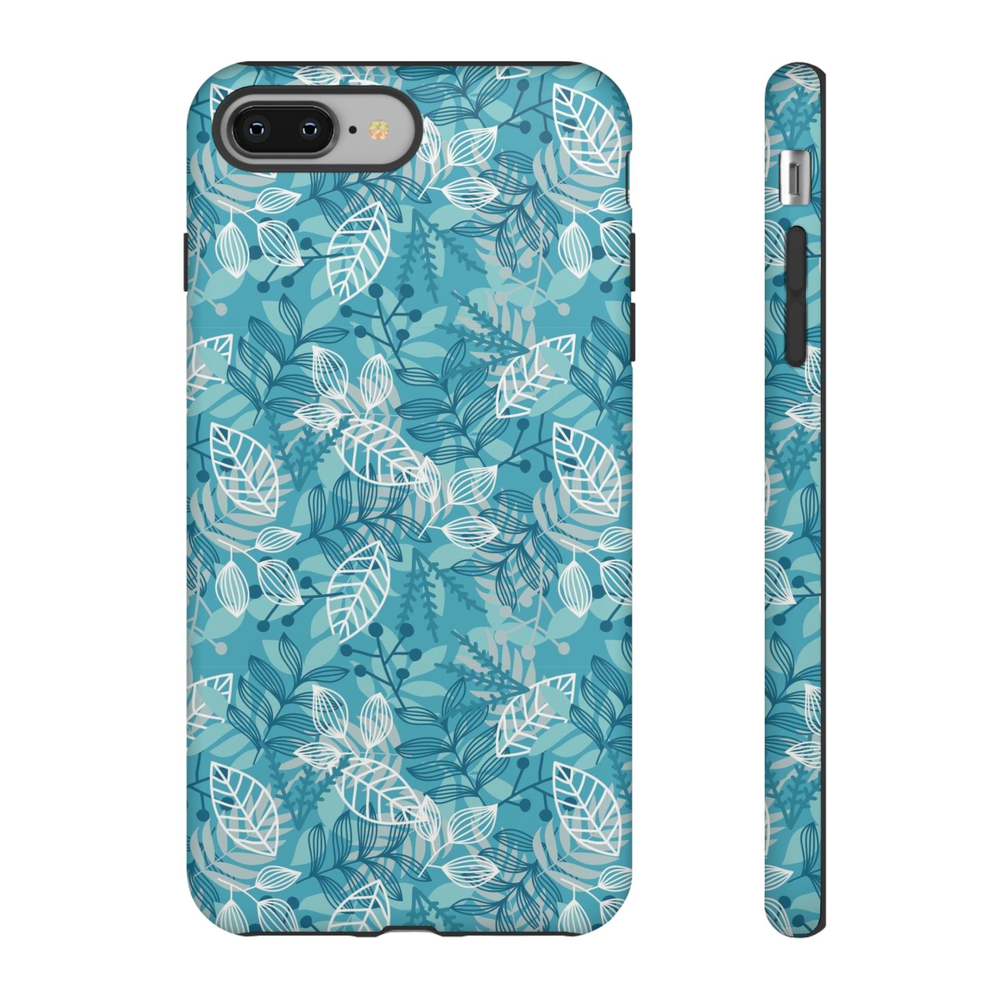 Spring Blue Leaf - Protective Phone Case