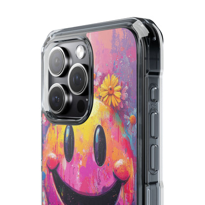 Joyful Smile Blooms iPhone Case - Impact