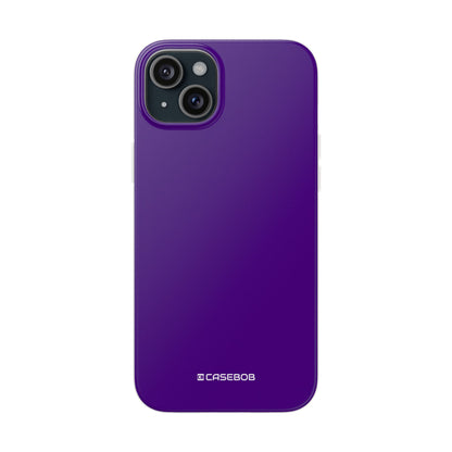 Indigo Color | Phone Case for iPhone (Flexible Case)