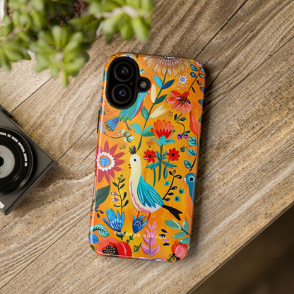 Whimsical Vintage Nature Harmony iPhone 16 - Tough Phone Case