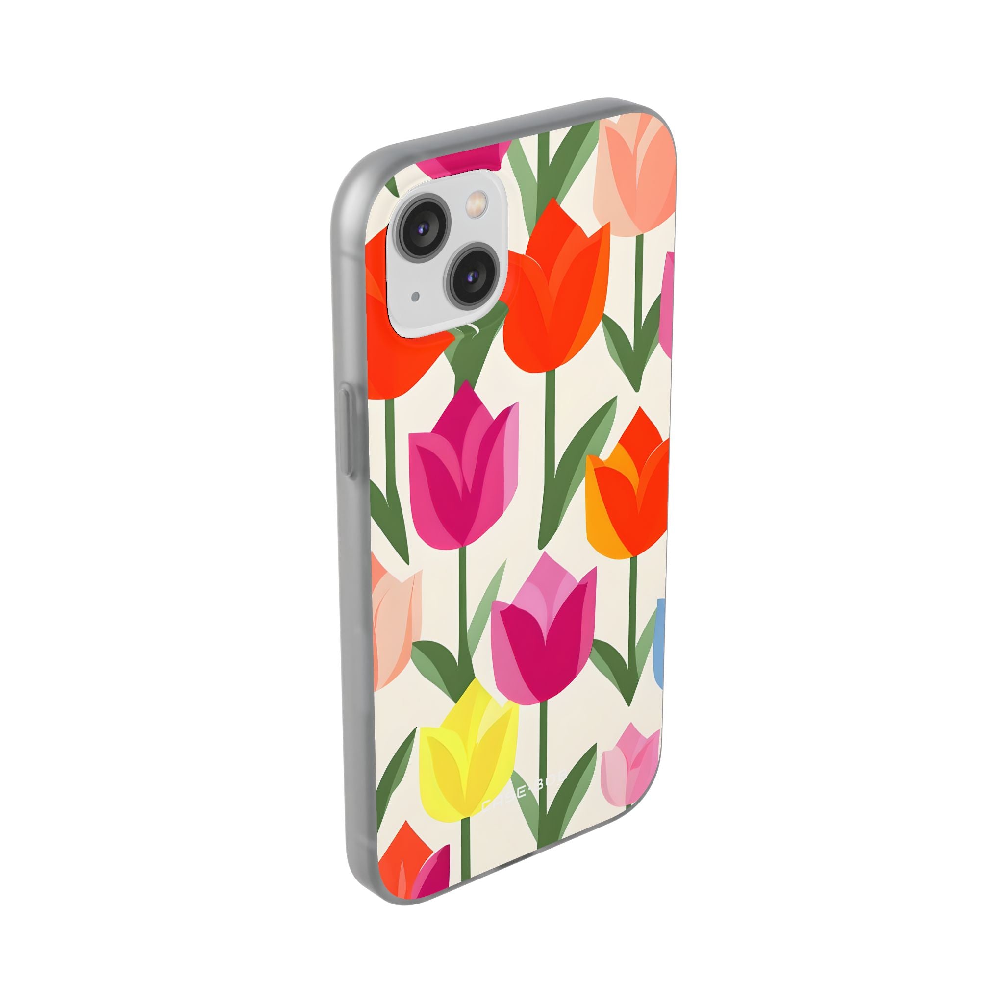 Tulip Harmony Green iPhone 14 Plus - Soft Case