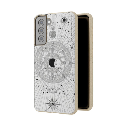 Celestial Mandala Mystique | Biodegradable Phone Case