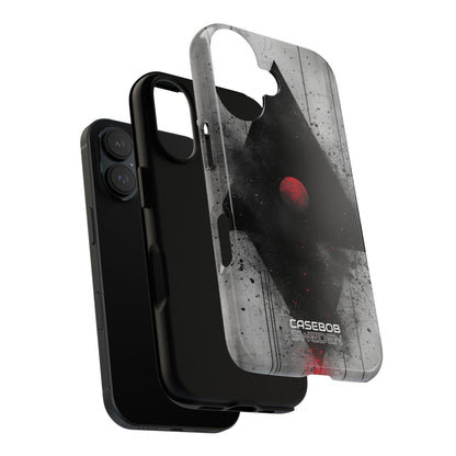 Crimson Core Geometry iPhone 16 - Tough