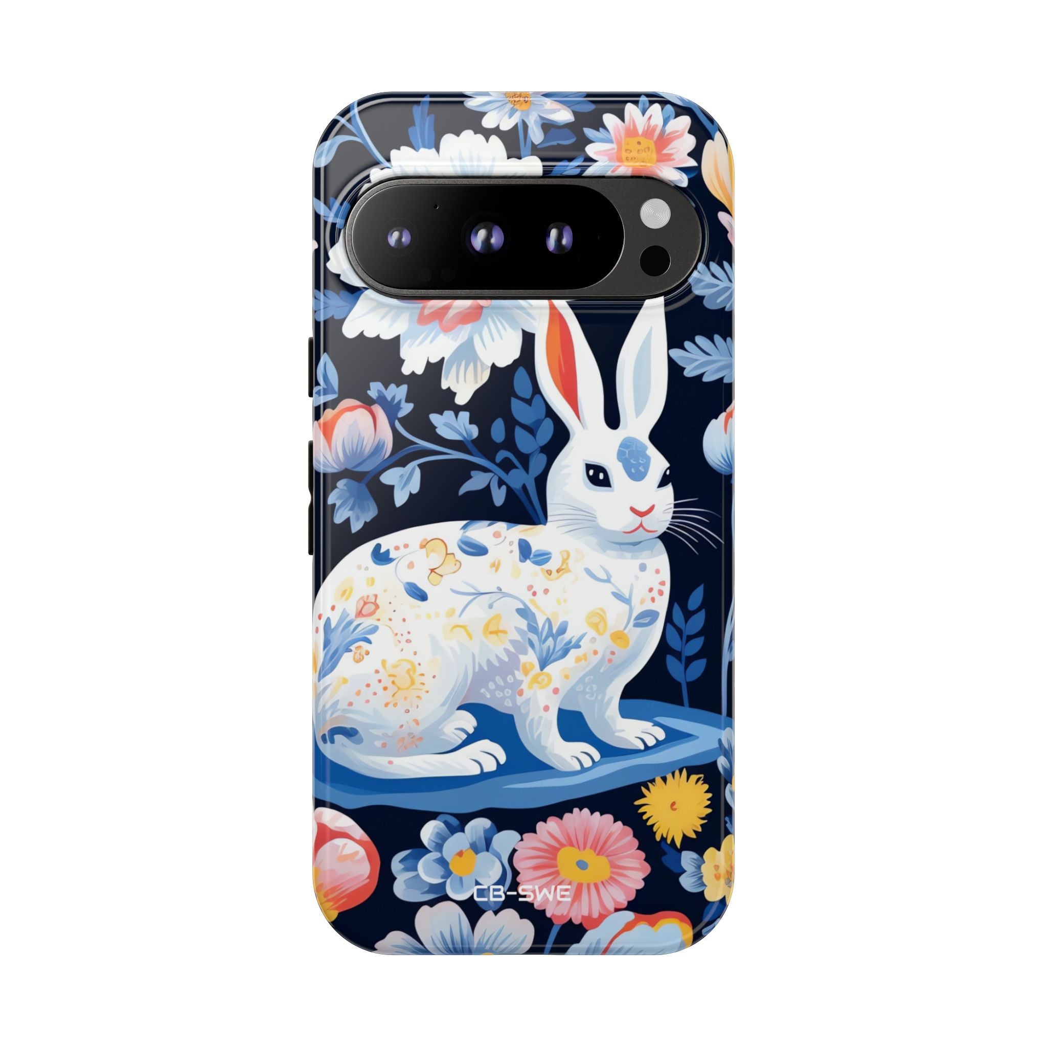 Floral Rabbit Dances - Google Pixel Case
