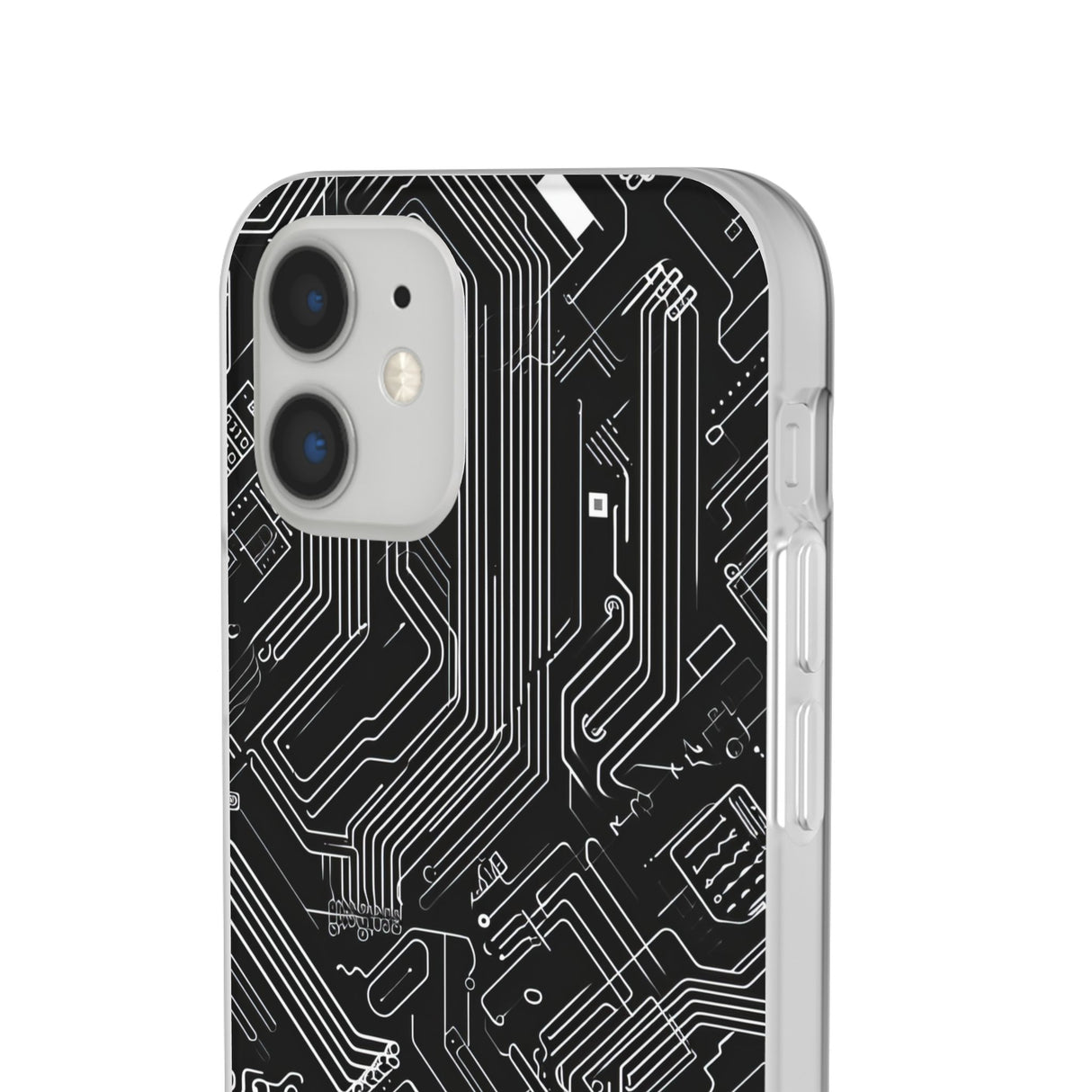 Cyber ​​Circuitry Art | Flexible Handyhülle für iPhone