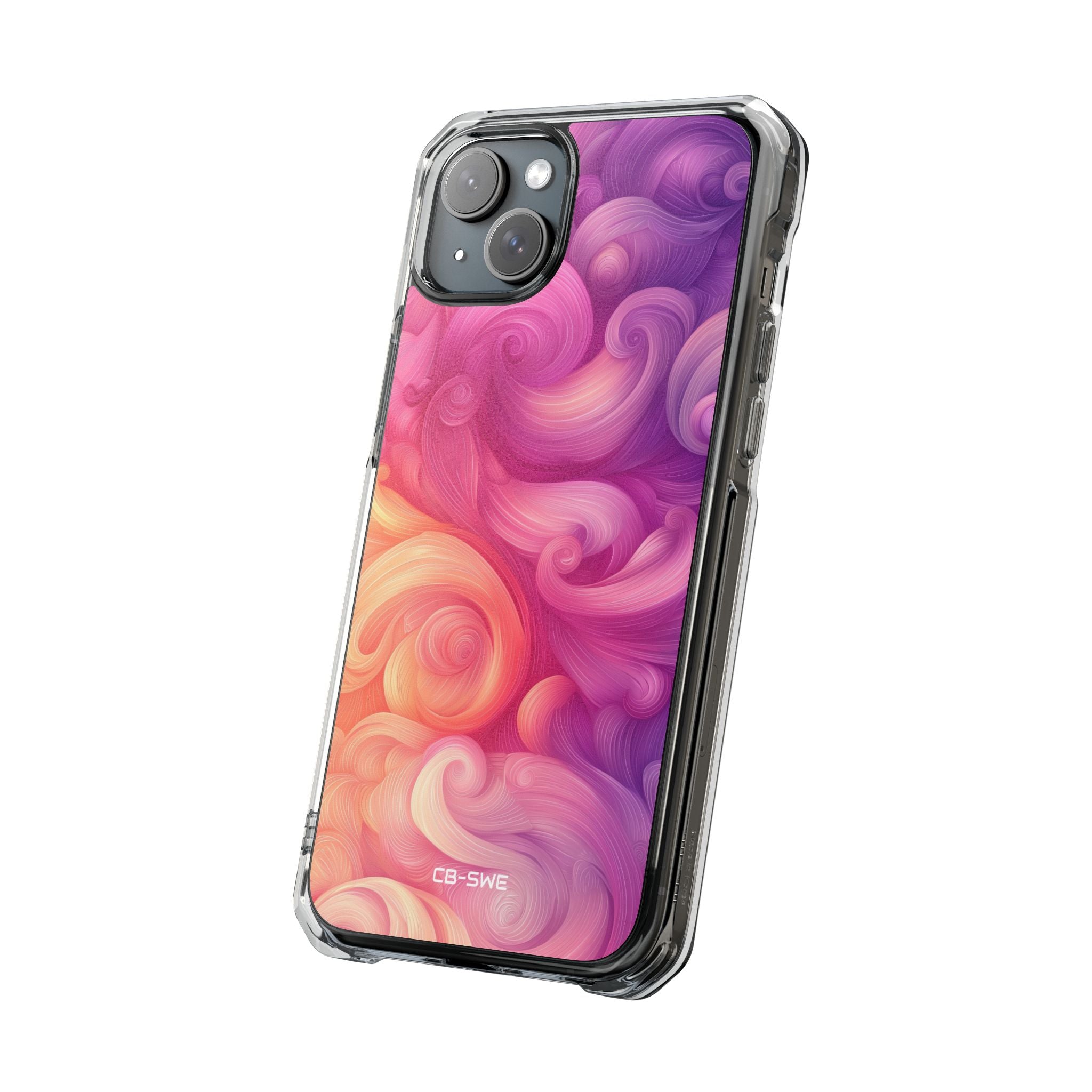 Swirls Embrace Light iPhone Case - Impact