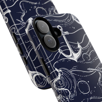 Gradient Anchorflow Waves iPhone 16 - Tough Phone Case