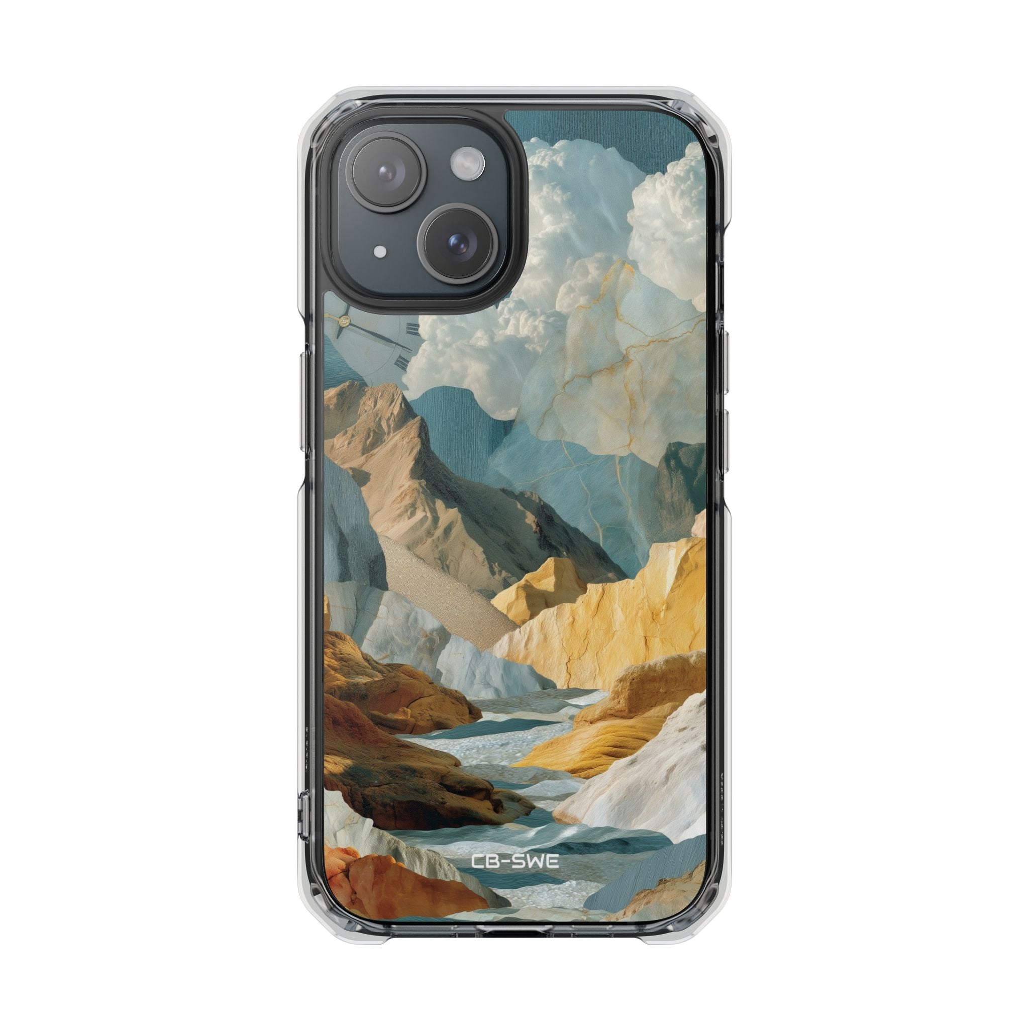 Time Drifts Above iPhone Case - Impact