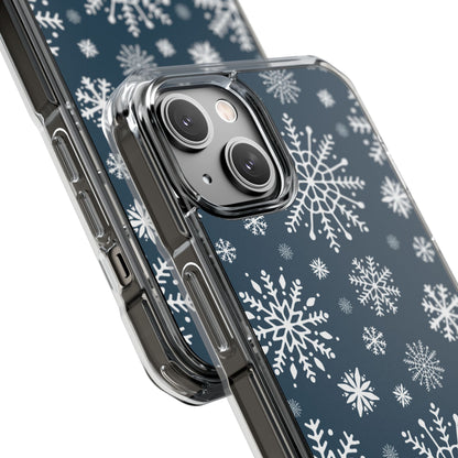 Snowflakes Drift Softly iPhone Case - Impact