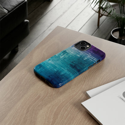 AI Fusion: Metallic Gradient - Protective Phone Case