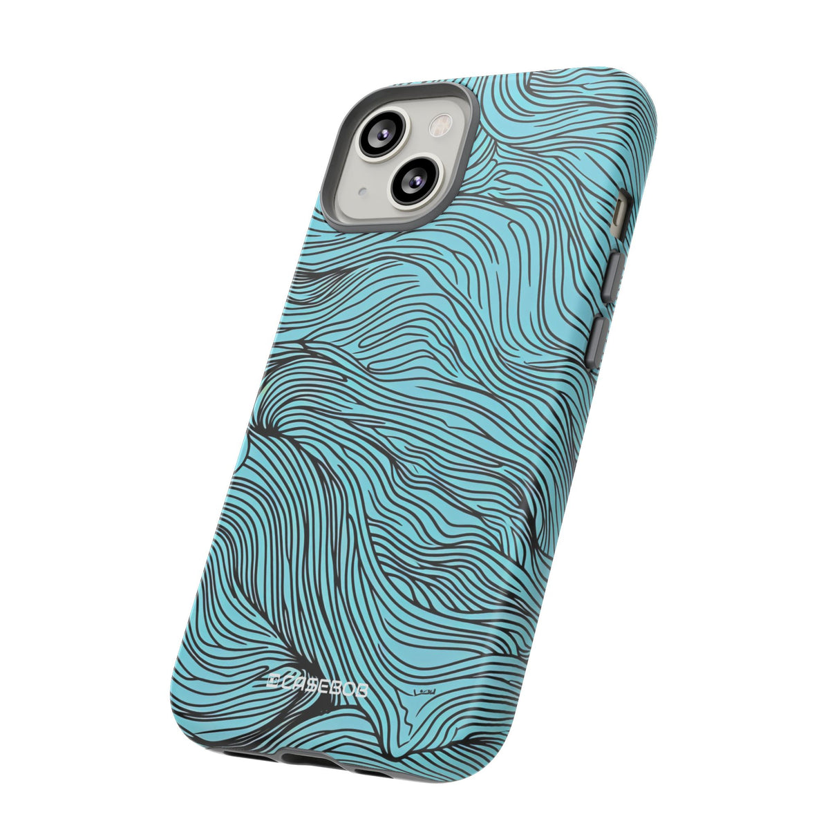 Wavy Serenity | Protective Phone Case for iPhone