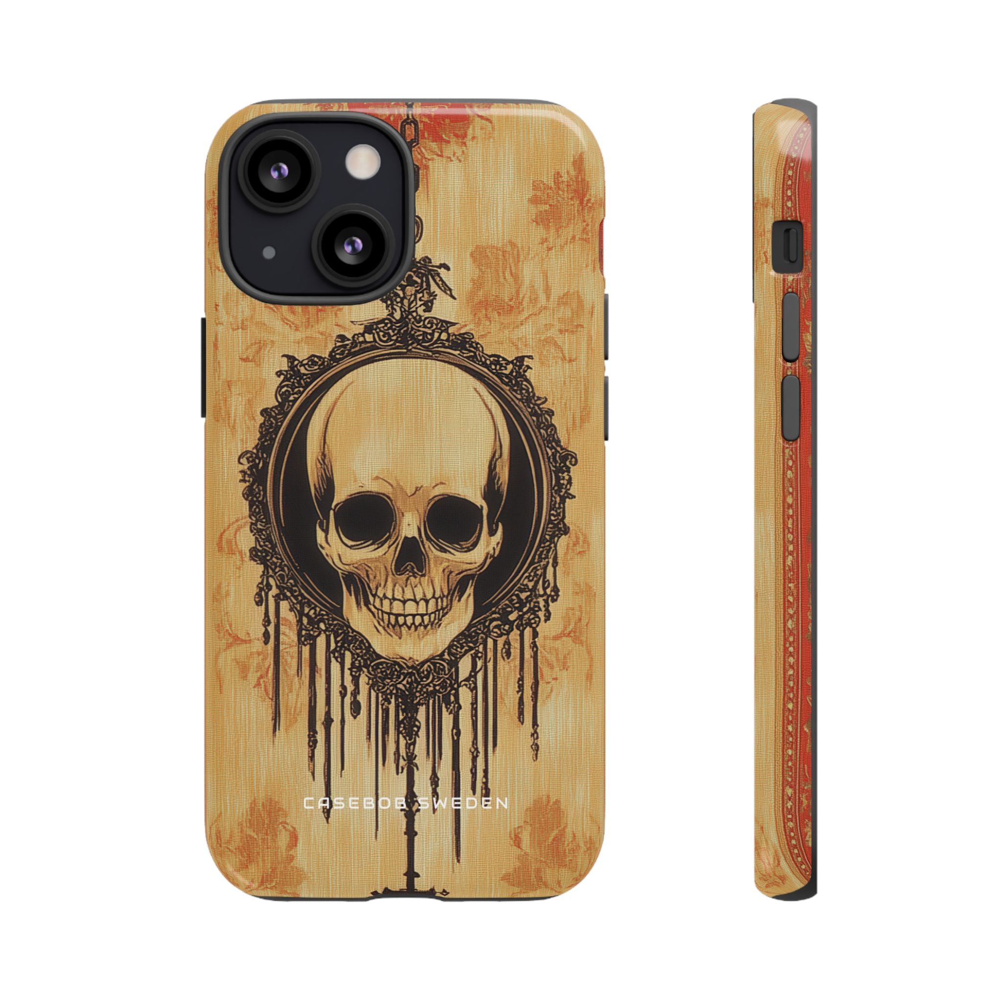 Gothic Skull Elegance iPhone 13 - Tough Phone Case