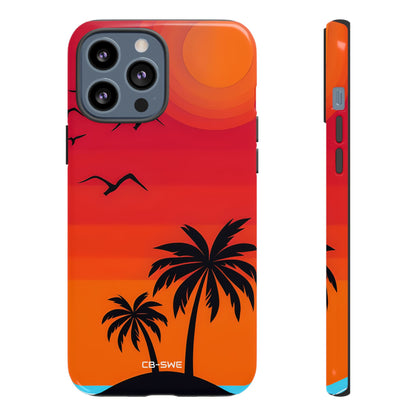 Summer Sunset Silhouettes - iPhone Case