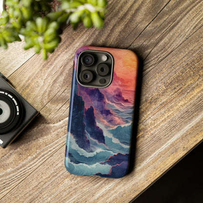 Tranquil Cliffside Views - Protective Phone Case