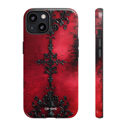 Gothic Crimson Emblem - iPhone Case