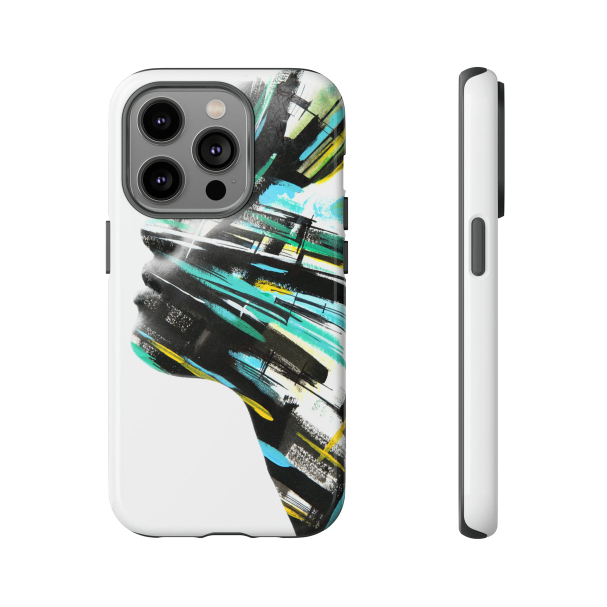 Artistic Portrait - Protective Phone Case