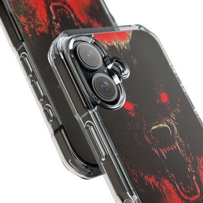 Crimson Wolf iPhone 15 Case - Impact