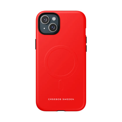 Red iPhone 15 | Tough+ Phone Case