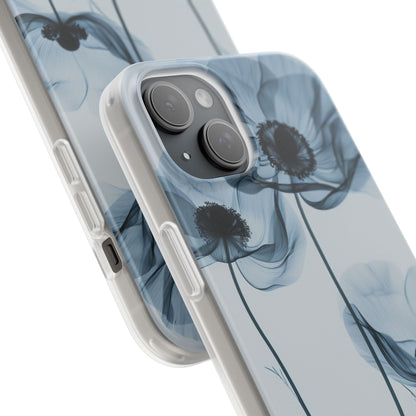 Tranquil Poppy Bloom | Flexible Phone Case for iPhone