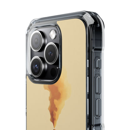 Volcano Erupts Brightly iPhone Case - Impact