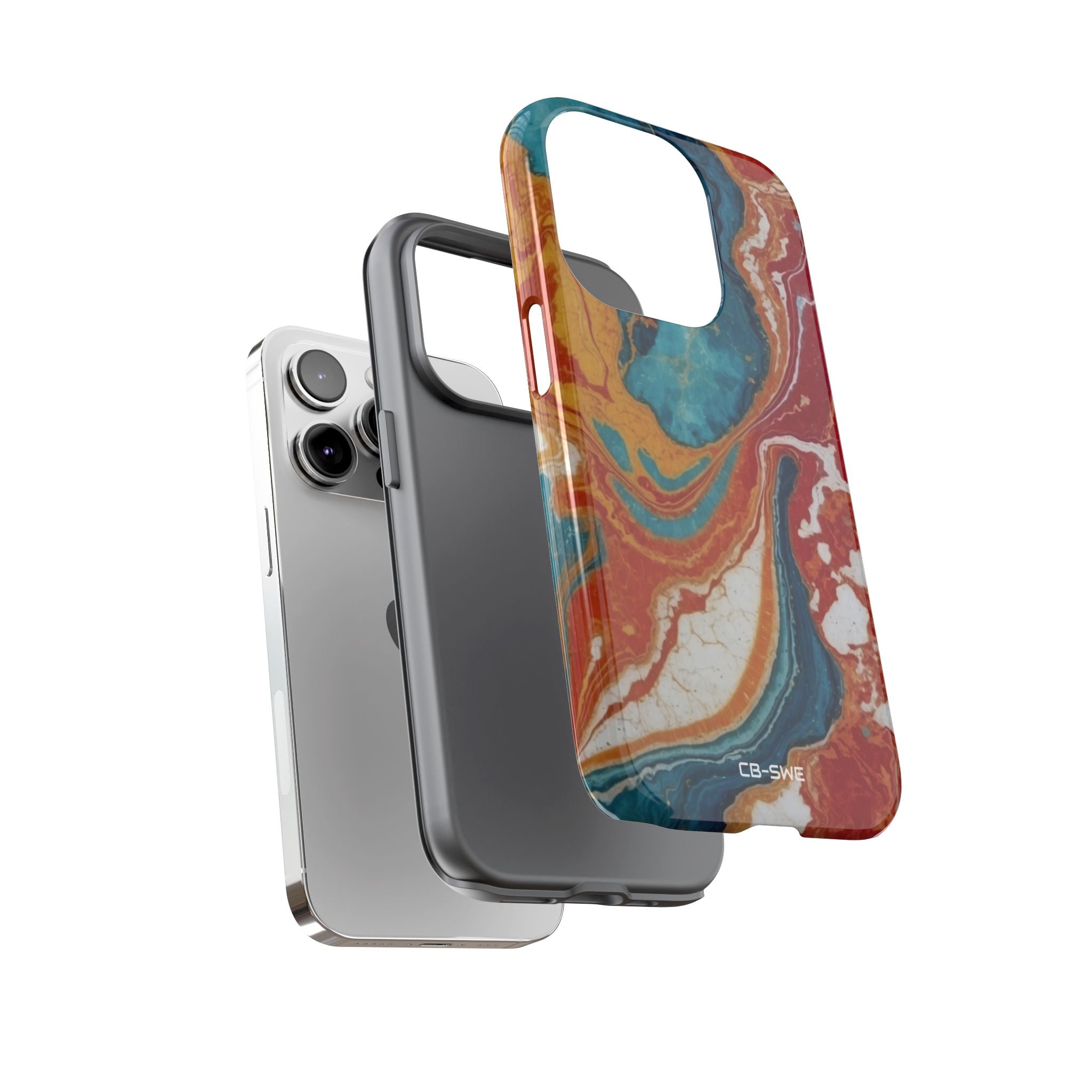 Celestial Swirls Dance - iPhone Case