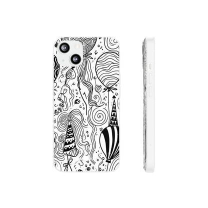 Whimsical Festivity | Flexible Phone Case for iPhone